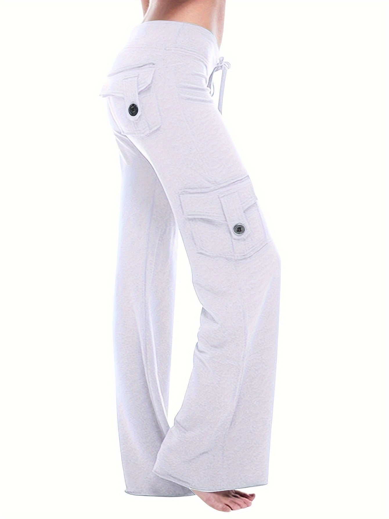 Luna Wide-Leg Cargo Leggings