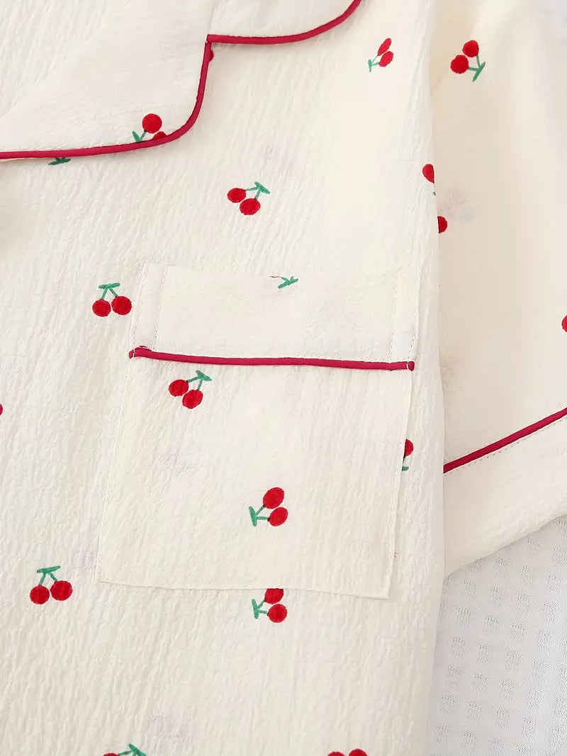 Cherry Bliss Pajama Set