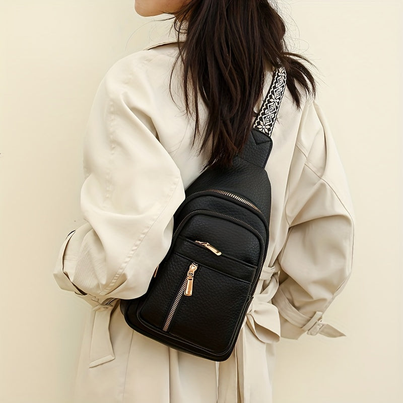 Luna Leather Crossbody Bag