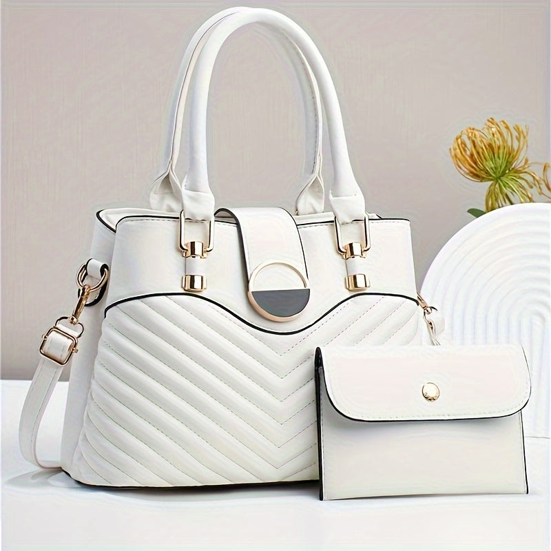 Harper Luxe Leather Purse Set (2PC)