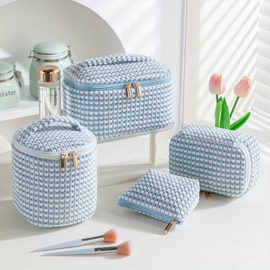 Bloomy Cosmetic Bag Set (4PC)
