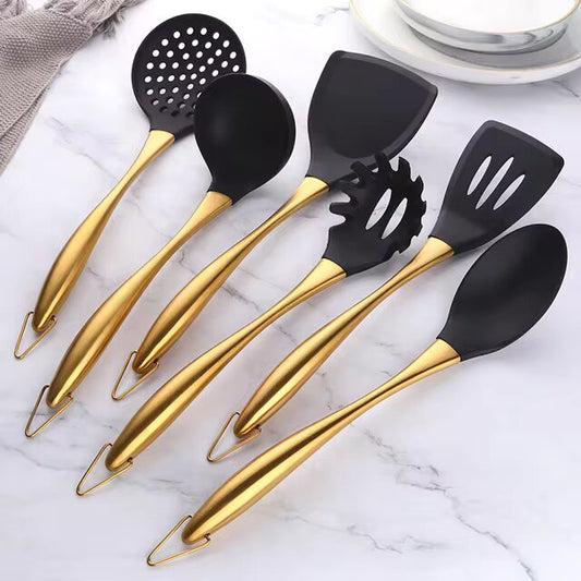 GoldenEdge Gourmet Utensil Set