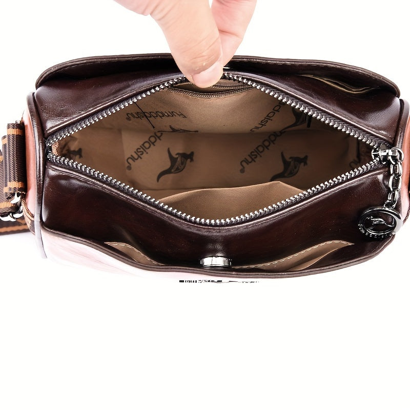 Fumoda Leather Shoulder Bag