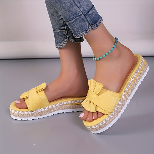 Bow Bliss Comfort Sandals