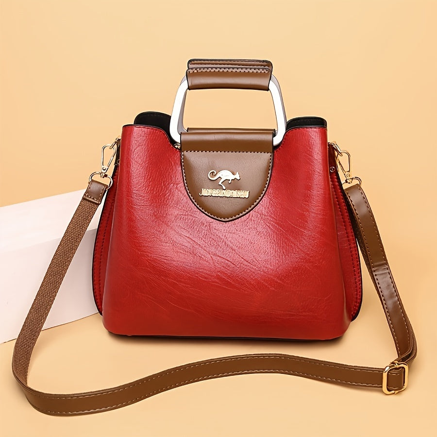 Rowan Signature Leather Handbag