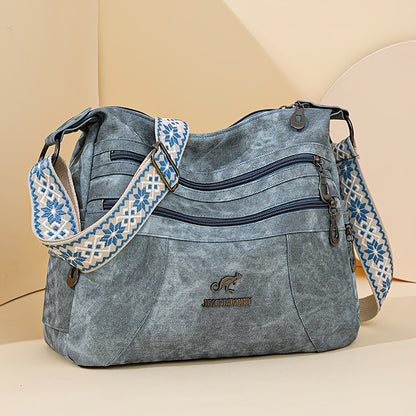 Willow Stonewashed Shoulder Bag