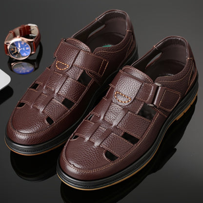 Ellis Tumbled Leather Sandals