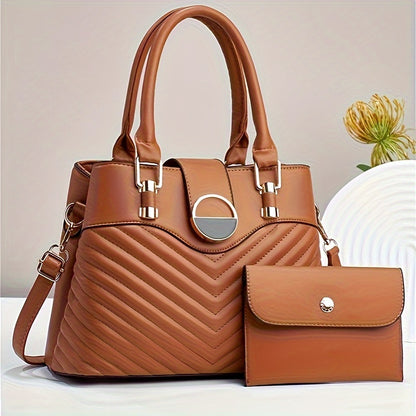 Harper Luxe Leather Purse Set (2PC)