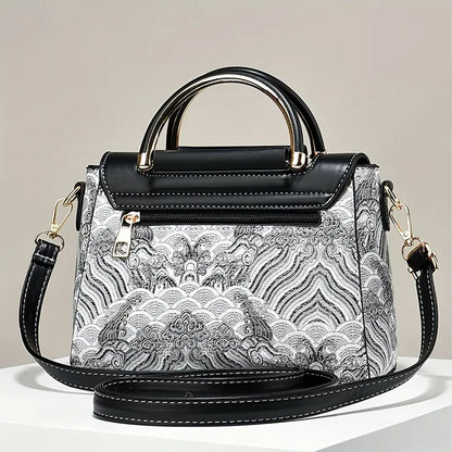 Celestine Swan Charm Purse