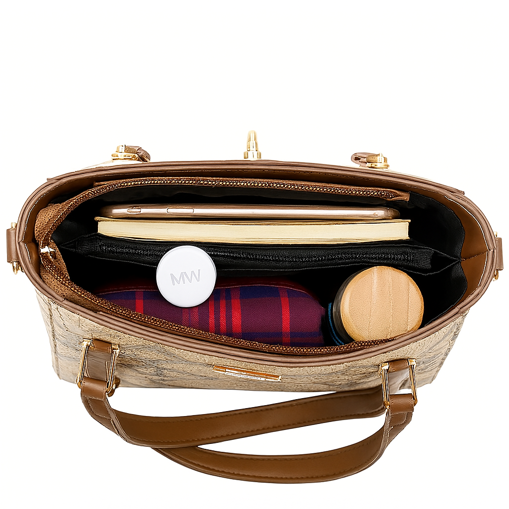 Valencia Embossed Handbag