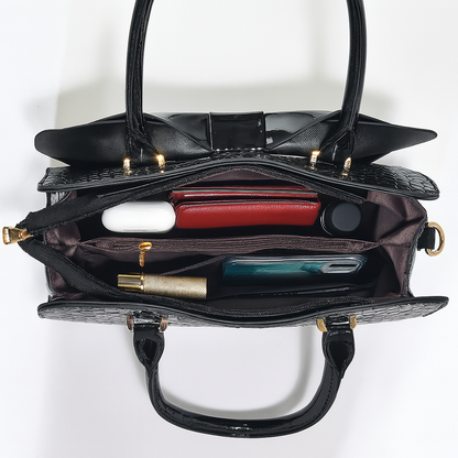 Bellamy Bow Leather Handbag