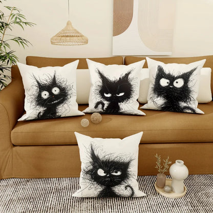 Purrfect Pillow Covers (4pc)