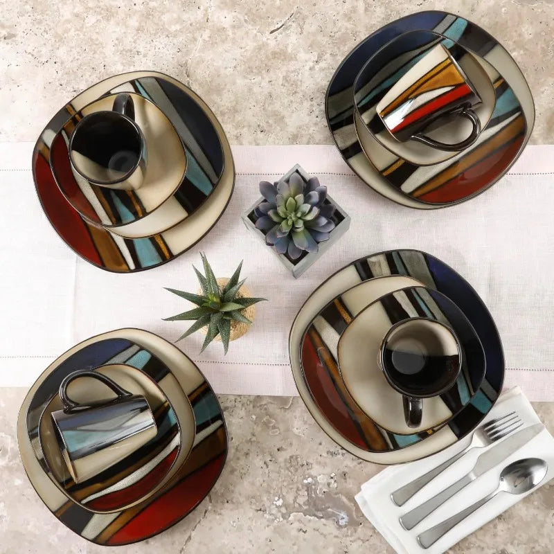 Arden Earthstone Dinner Set
