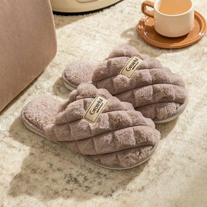 Gracehaven Quilted Comfort Slides
