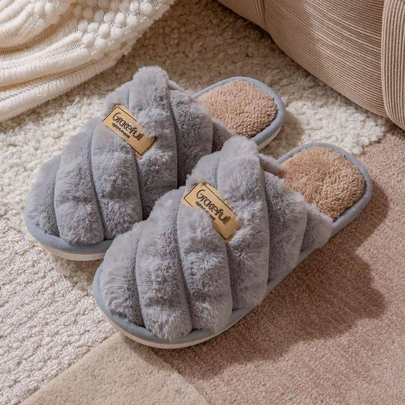 Gracehaven Quilted Comfort Slides