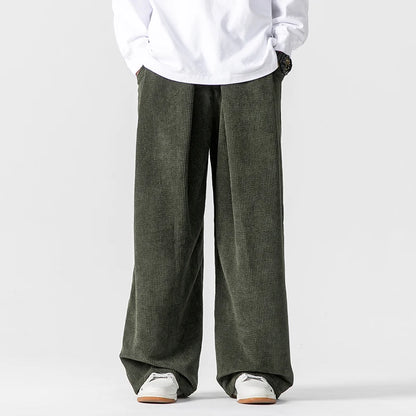 LAURO BAGGY CORDUROY PANTS