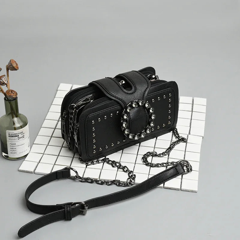 Vera Studded Crossbody Bag