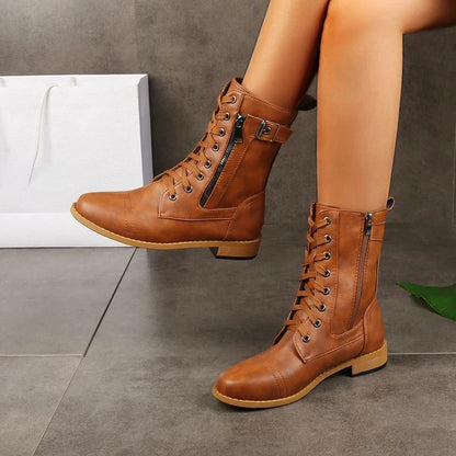 Stevie Tall Leather Boots