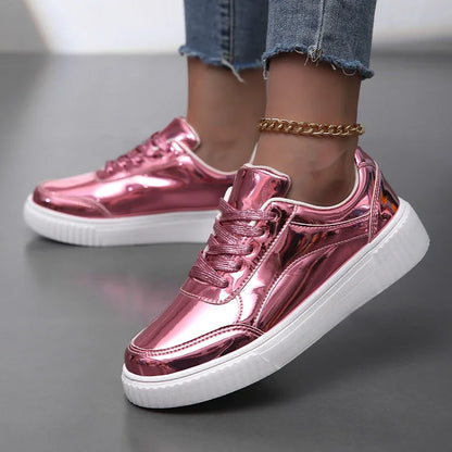 GleamWalker - Metallic Women's Shoes