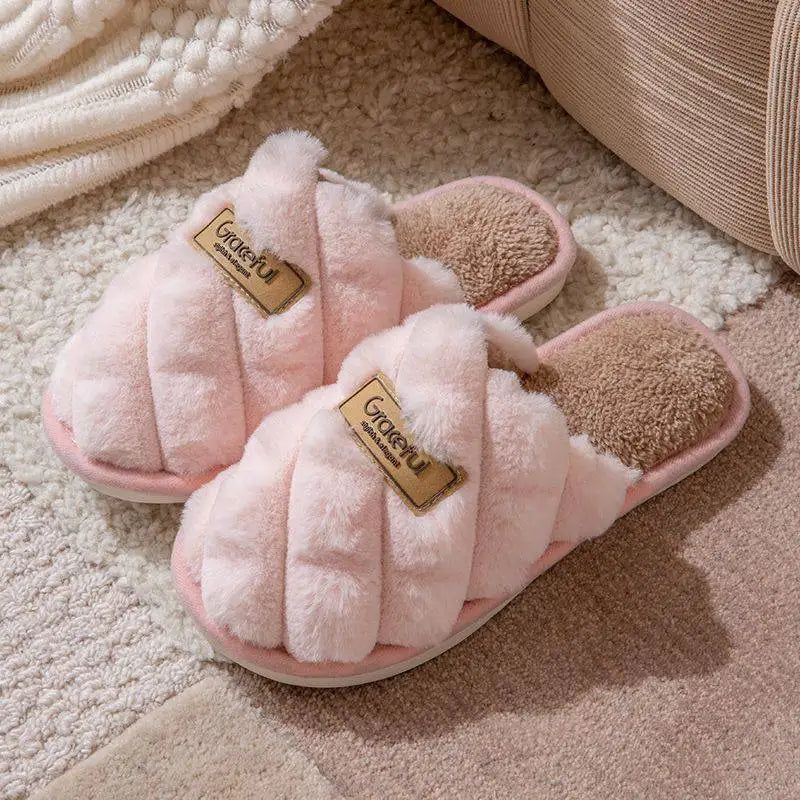 Gracehaven Quilted Comfort Slides