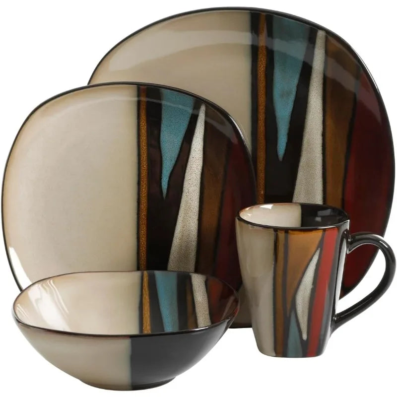 Arden Earthstone Dinner Set