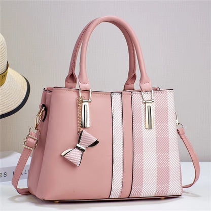 Ellora Plaid Charm Purse