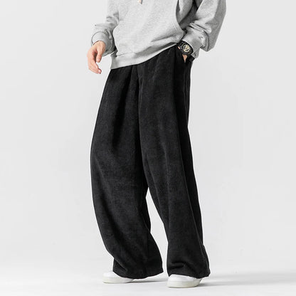 LAURO BAGGY CORDUROY PANTS