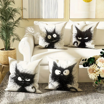 Purrfect Pillow Covers (4pc)