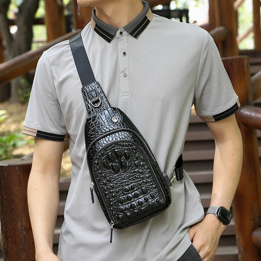 Vance Leather Crossbody Bag
