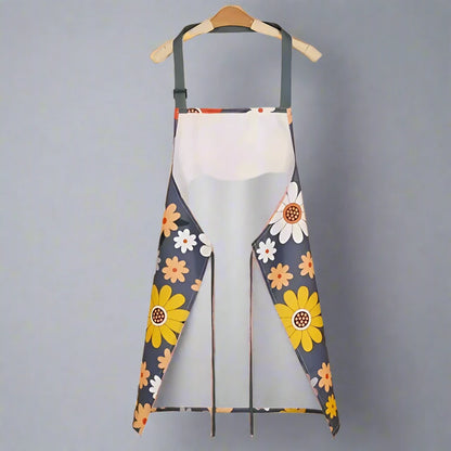 Dahlia Floral Kitchen Apron