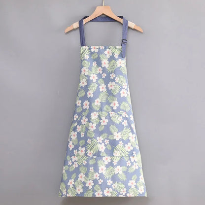 Dahlia Floral Kitchen Apron