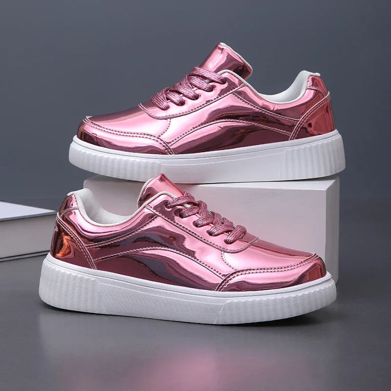 GleamWalker - Metallic Women's Shoes