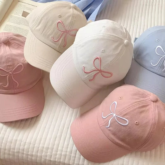 Sweet Charm Bow Adjustable Hat
