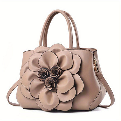 Valentina Sculpted Rose Purse