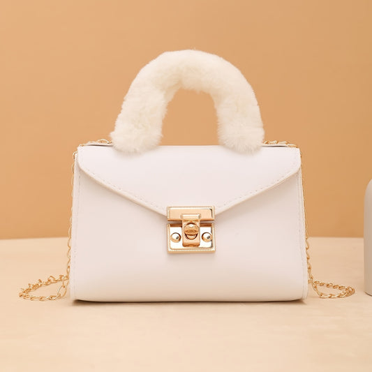 Brielle Leather Fur MiniBag