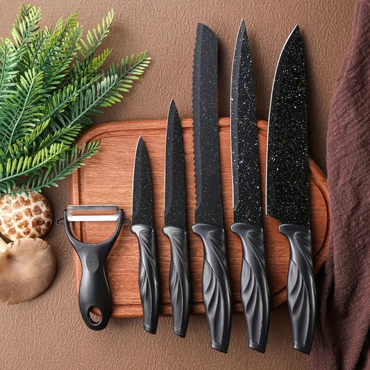NoirSlice Kitchen Knife Set