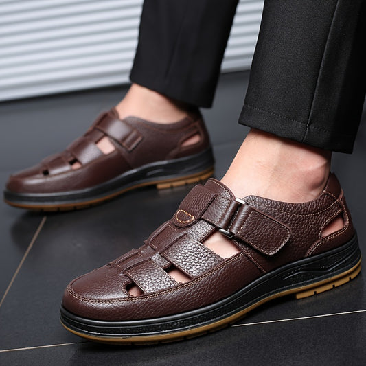 Ellis Tumbled Leather Sandals