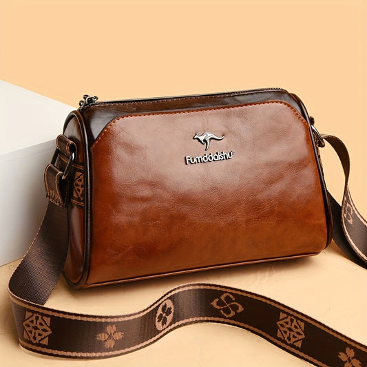 Fumoda Leather Shoulder Bag